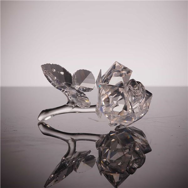 Swarovski Silver Crystal In The Secret Garden The Rose Figurine