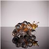 Image 1 : Swarovski Silver Crystal Large Grape Cluster Figurine