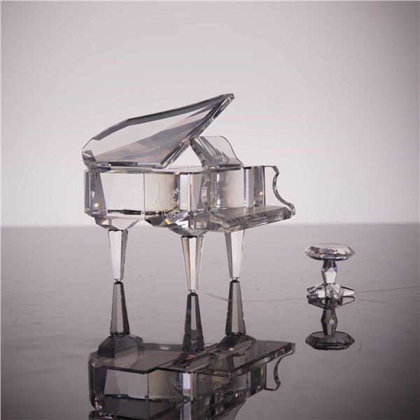 Swarovski Grand Piano with Stool