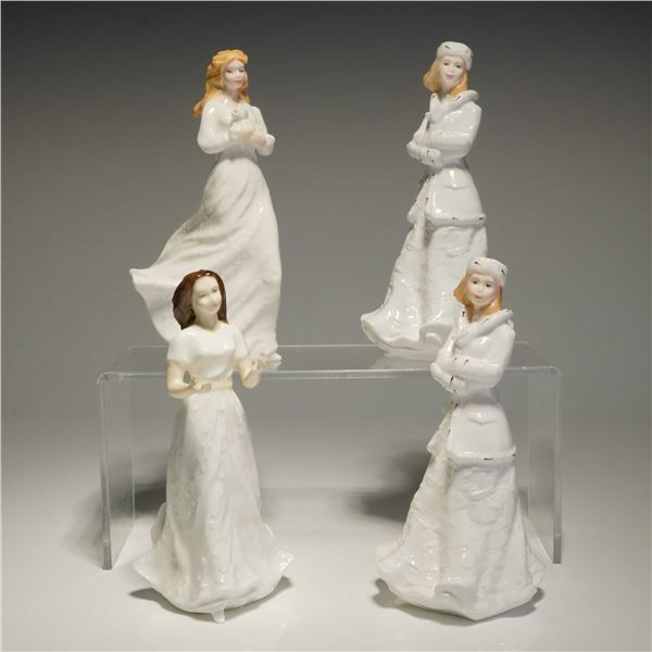 4pc Royal Doulton Sentiments Series Figurines