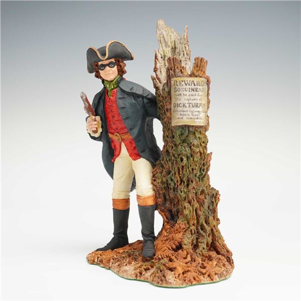 Royal Doulton Dick Turpin Resin Figurine HN3637