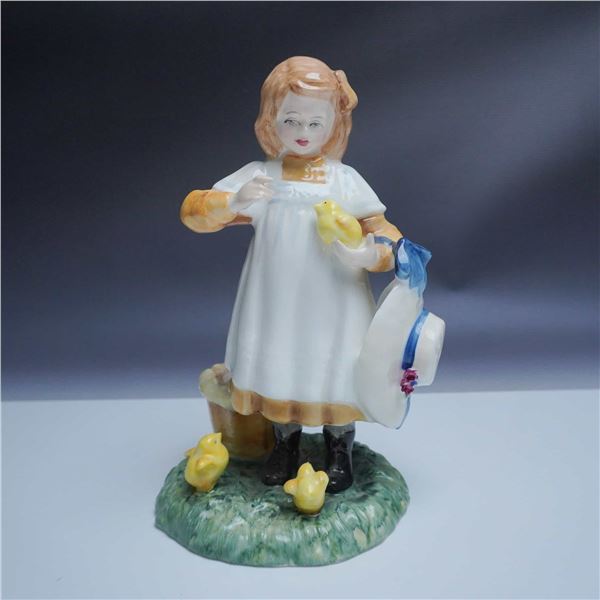 Royal Doulton Figurine, Age of Innocence Feeding Time HN3373