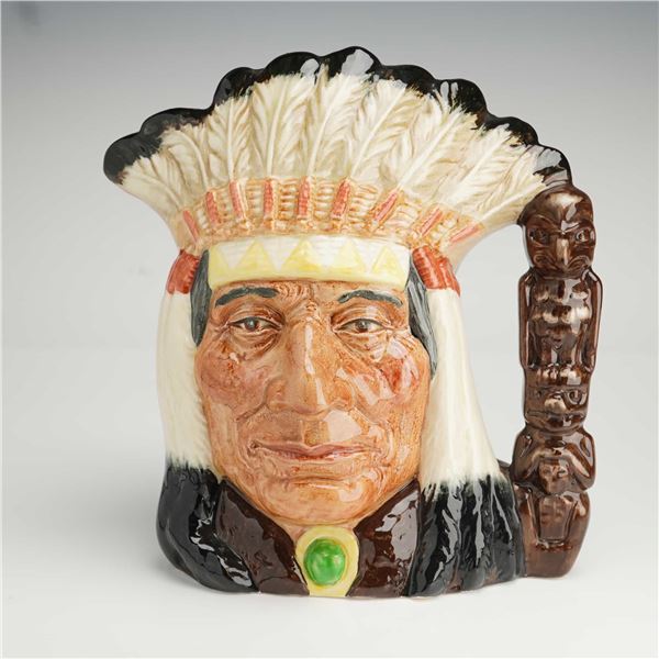 Royal Doulton North American Indian Character Jug D6611