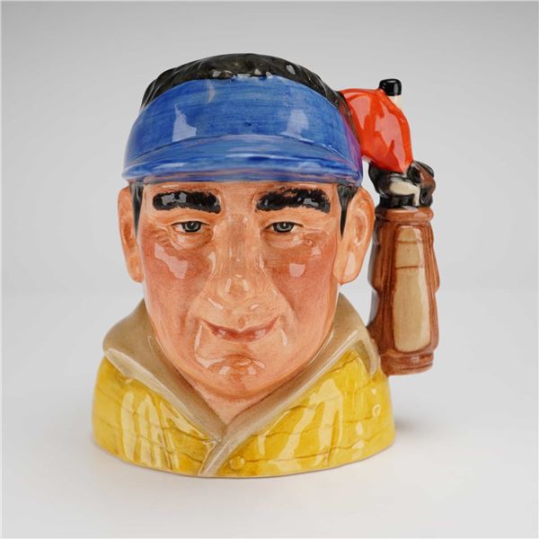 Royal Doulton Small Character Jug, The Golfer D7064