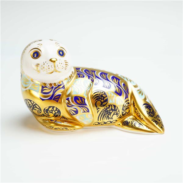 Royal Crown Derby Limited Edition Paperweight, Harbour Seal