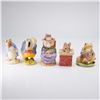 Image 2 : 6pc Beswick Beatrix Potter Figurines and Tree Stump Display Stand