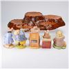 Image 3 : 6pc Beswick Beatrix Potter Figurines and Tree Stump Display Stand