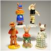 Image 2 : Five Royal Doulton Bunnykins Figurines