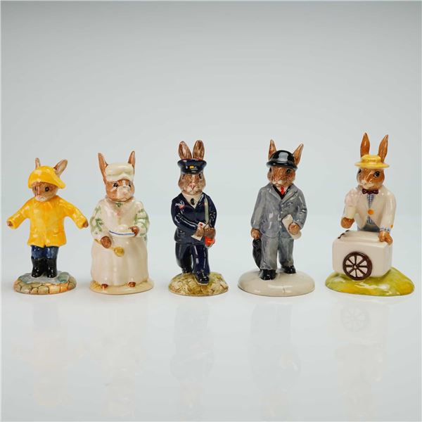 Collection of Five Royal Doulton Bunnykins Figurines