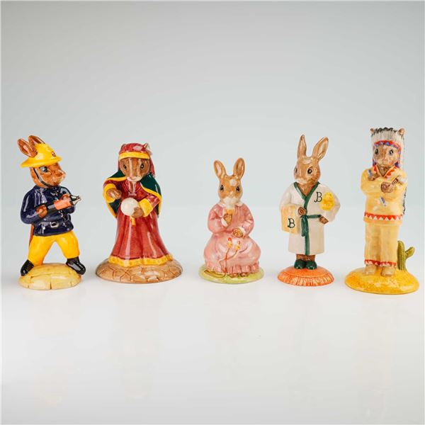 5pc Royal Doulton Bunnykins Figurine