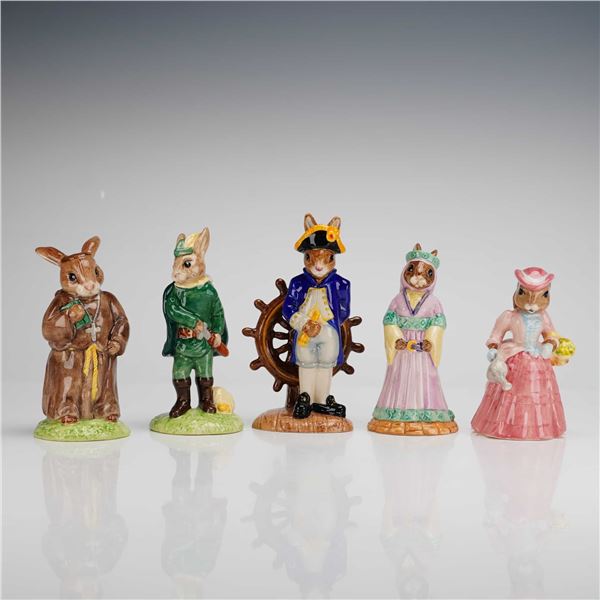 5pc Royal Doulton Bunnykins Figurines
