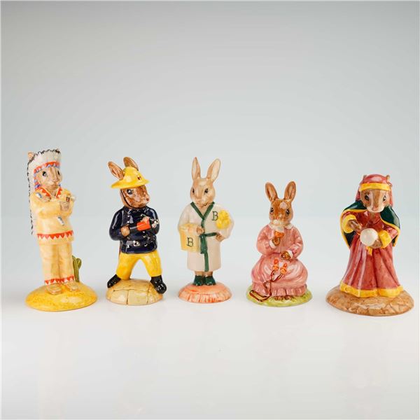 5pc Royal Doulton Bunnykins Figurines