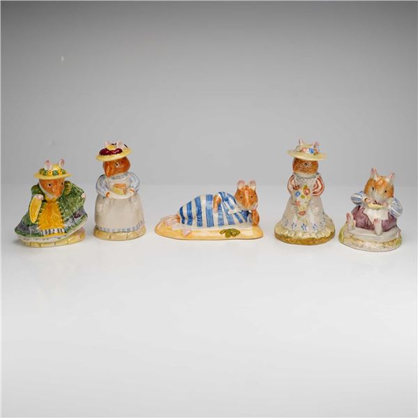 5pc Royal Doulton Brambly Hedge Figurines