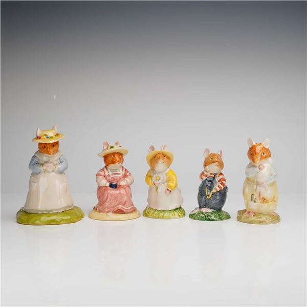 5pc Royal Doulton Brambly Hedge Figurines