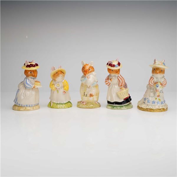 5pc Royal Doulton Brambly Hedge Figurines