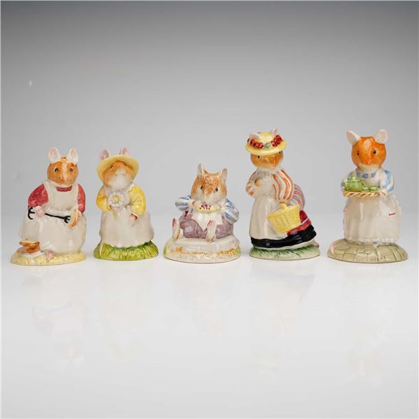 5pc Royal Doulton Brambly Hedge Figurines