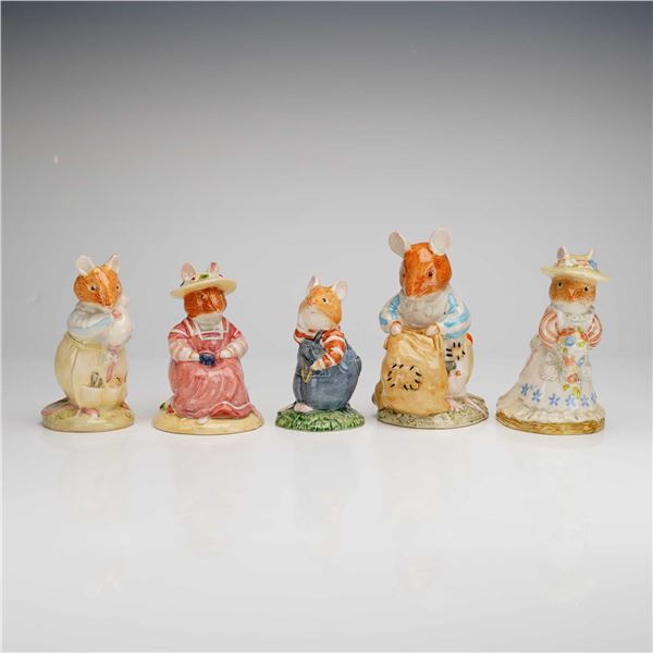 5pc Royal Doulton Brambly Hedge Figurines