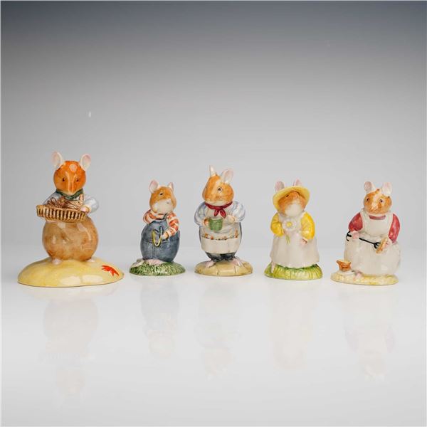 5pc Royal Doulton Brambly Hedge Figurines