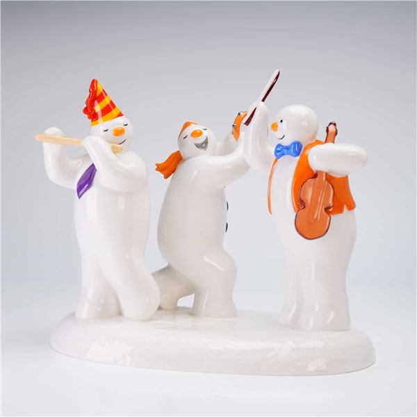 Coalport Characters The Snowman Figurine, All Together Now