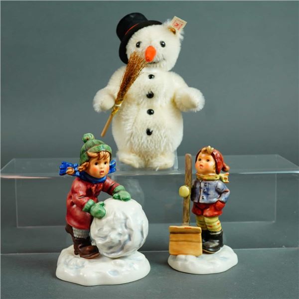 Goebel Hummel and Steiff Frosty Friends Winter Collection