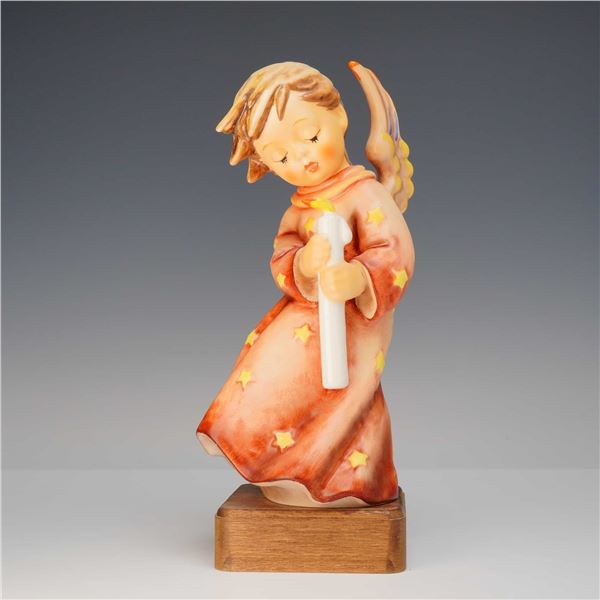 Goebel M.I. Hummel Heavenly Angel Figurine with Wooden Stand