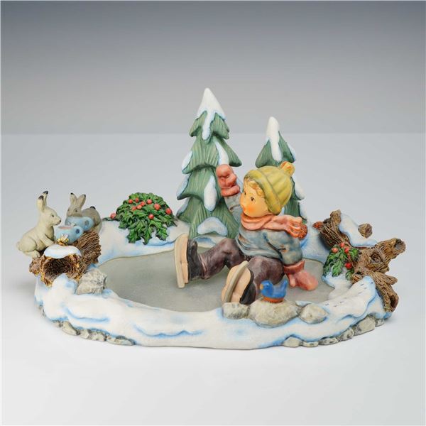Goebel M.I. Hummel Icy Adventure Two Piece Figurine Set Hum 2058