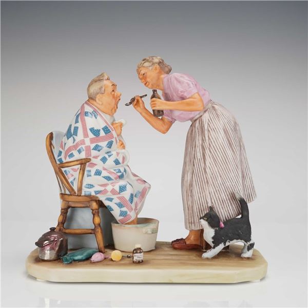 Norman Rockwell Gorham Spring Tonic First Edition Figurine