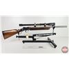 Image 1 : RIFLE: BSA Martini 22 Hornet : Falling Block Lever : c/w Scope J. Unertle (BBL 21-3/4") (Sticker : S