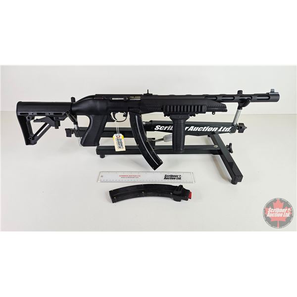 RIFLE: Pietta PPS/50 : 22LR : Semi-Auto : c/w Extra Mag (BBL 16") (S/N#PP008928)