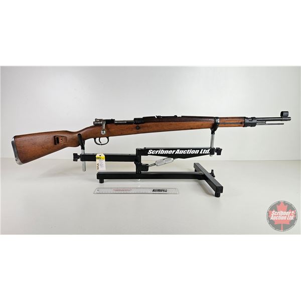 RIFLE: Zastava Mauser M48 : 8mm Mauser : Bolt Action  (BBL 23-1/4") (S/N#T4049)