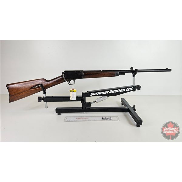 RIFLE: Winchester 1903 : 22 Semi-Auto  (BBL 20") (S/N#92603) (Note: Safety Button Missing / couple h