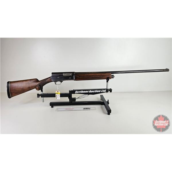 SHOTGUN: Browning Auto 5 : Acier Special : 12ga (2-3/4") : Semi-Auto (BBL 29-1/2") (S/N#295699) (Not