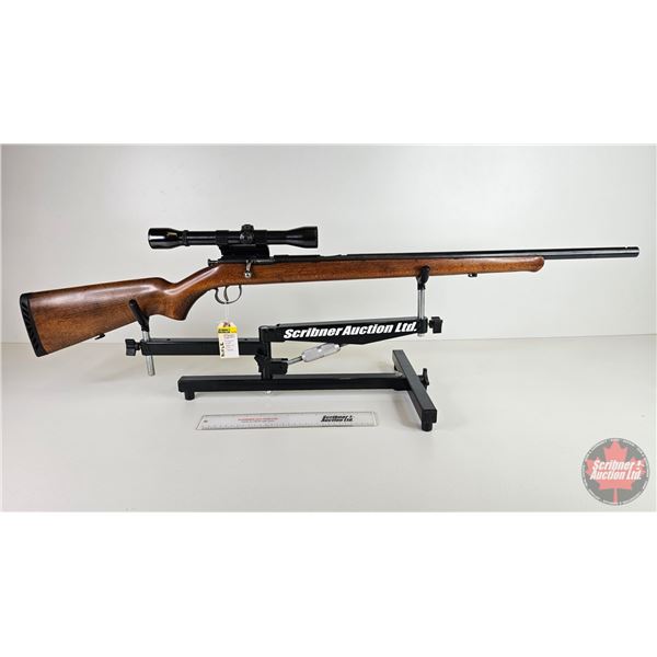 RIFLE: Lampagyar Budapest Target 22LR : Bolt Action : c/w Weaver Scope K4-E (BBL 25-1/2") (S/N#16971