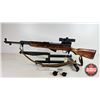 Image 13 : RIFLE : SKS 7.62 x 39 : Chinese Type 56 : Semi-Auto : c/w NcStar Scope 4x30E c/w Sling (BBL 20-1/2")
