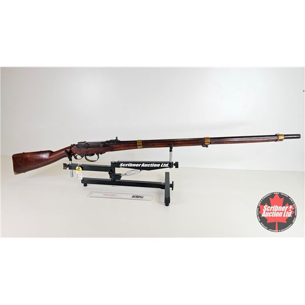 ANTIQUE RIFLE: Norwegian Kammerlader 16.8mm (.65cal) : Model M1849 :  Rotating Breech Block / Percus