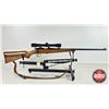 Image 1 : RIFLE : BRNO 22LR : No. 1 : Bolt Action : c/w Scope 4x32 & Sling (BBL 23") (S/N#64963)