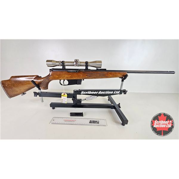 RIFLE : Voere Kufstein Austria 22LR : Laufstahl 3 : Semi-Auto : c/w Weaver Scope ~ Micro Trac  c/w E