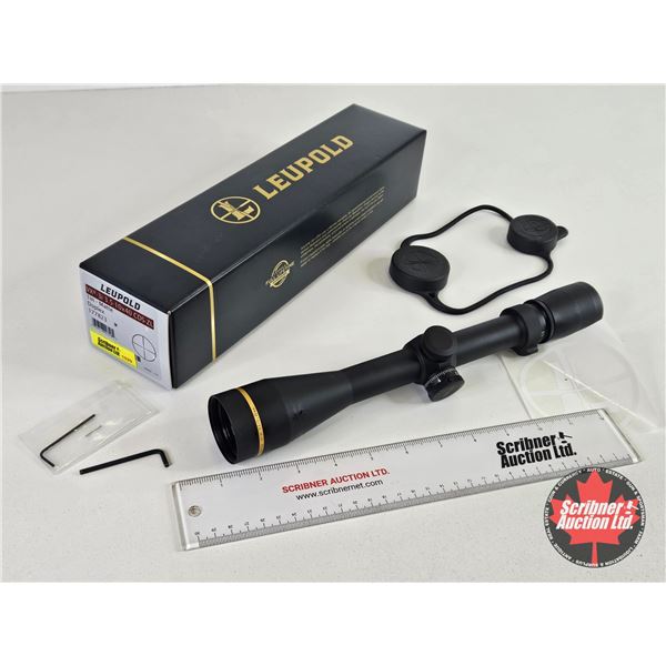 Leupold 3.5-10 x 40 Rifle Scope  (S/N 391439AG)
