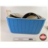 Image 6 : Coleman Dura-Mate Cooler with Contents (Pots and Pans) (Measures : 13"H x 21"W x 13"D)