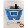 Image 7 : Coleman Dura-Mate Cooler with Contents (Pots and Pans) (Measures : 13"H x 21"W x 13"D)