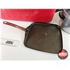 Image 2 : Coleman Cooler with Contents (Pots, Pans and Utensils) (Measures : 14"H x 24"W x 14"D)