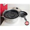 Image 3 : Coleman Cooler with Contents (Pots, Pans and Utensils) (Measures : 14"H x 24"W x 14"D)