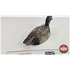 Image 4 : Wooden Duck Decoy (Consignor Tag - Working Blue Bill Drake Very Early) (Measures : 6"H x 6"W x 14"D)
