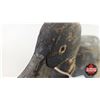 Image 7 : Wooden Duck Decoy (Consignor Tag - Working Blue Bill Drake Very Early) (Measures : 6"H x 6"W x 14"D)