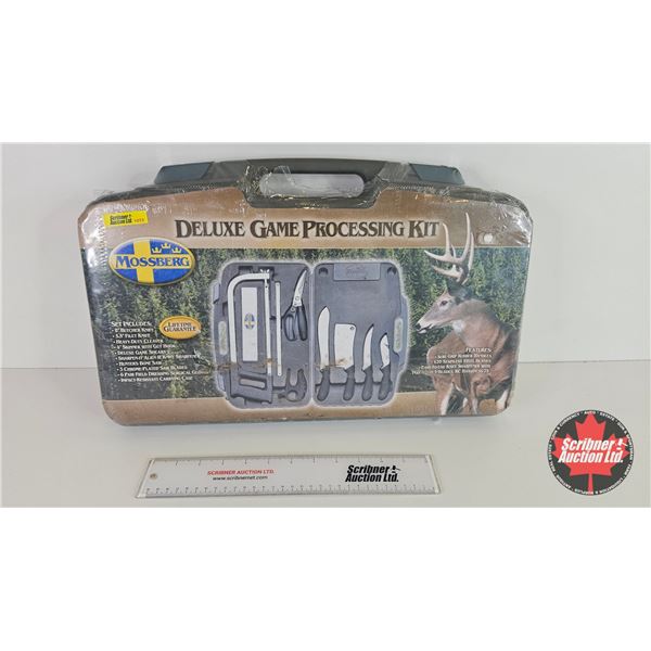 Mossberg Deluxe Game Processing Kit (unopened Factory Sealed) (Case Measures : 12"H x 19-1/2W" x 2-1