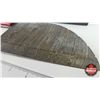 Image 2 : Knife & Leather Sheath :  (Consignor Tag - Heavy Damascus Cleaver Laminate Handle) (Total Length : 1