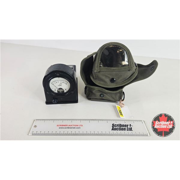 Canadian Armed Forces Radiac Meter Geiger Counter : c. 1960's