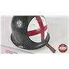 Image 4 : French Military Medic Helmet : Liner Marked 1959