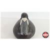 Image 9 : Wooden Duck Decoy (Consignor Tag - Blue Bill Hen) (Measures: 5"H x 6"W x 12"L)