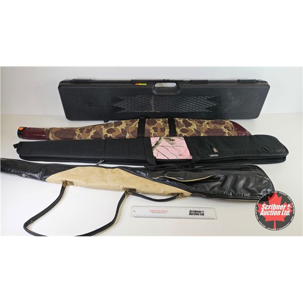 Gun Case Grouping (4) - Soft Shell (3) - Hard Shell (1)